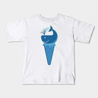 The whale of an ice cream Kids T-Shirt